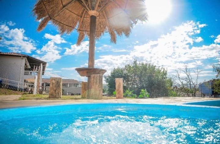 Chacara 4 Quartos Com Piscina Socorro  Buitenkant foto